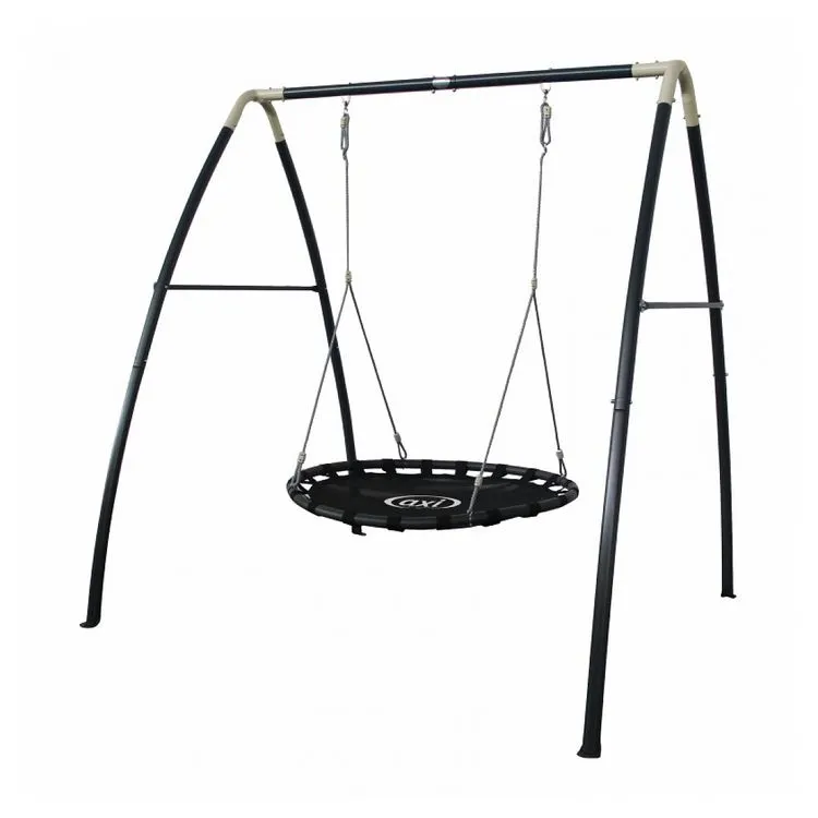 Axi House Balançoire Nid En Métal Anthracite/crème 3 Axi House Balançoire Nid En Métal Anthracite/crème