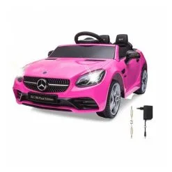 Jamara Ride-on Mercedes-Benz SLC Rose 12V -Jeux d'imitation Soldes B2CD 1032