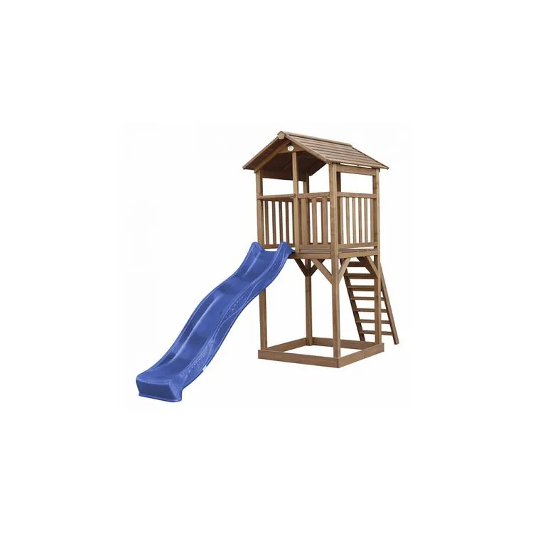 Axi House AXI Beach Tower Marron Bleu Toboggan 3 Axi House AXI Beach Tower Marron Bleu Toboggan