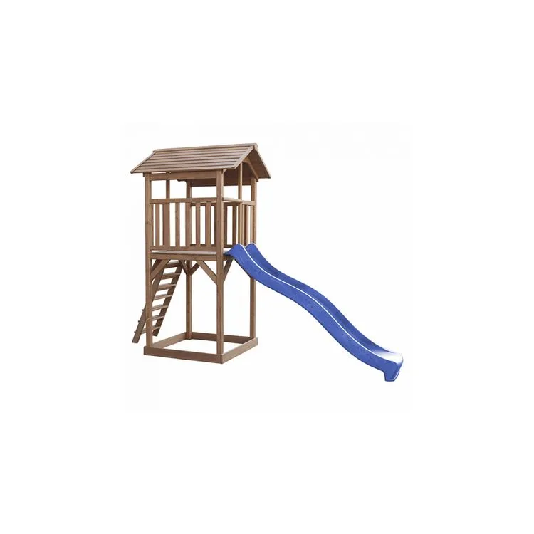 Axi House AXI Beach Tower Marron Bleu Toboggan 6 Axi House AXI Beach Tower Marron Bleu Toboggan – Image 4