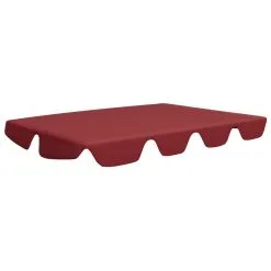 VIDAXL Toit De Rechange Balançoire Bordeaux 188/168x110/145cm 270 G/m² -Jeux d'imitation Soldes B2CD 1175