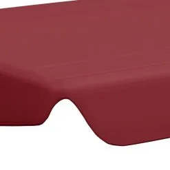 VIDAXL Toit De Rechange Balançoire Bordeaux 188/168x110/145cm 270 G/m² -Jeux d'imitation Soldes B2CD 1178