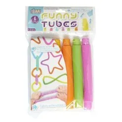Paris Prix Lot De 6 Tubes Extensibles Sensoriel 20cm Multicolore