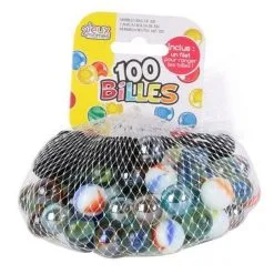 Paris Prix Sac De 100 Billes Mômes 1cm Multicolore
