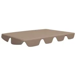 VIDAXL Toit De Rechange De Balançoire Taupe 188/168x110/145 Cm -Jeux d'imitation Soldes B2CD 1255