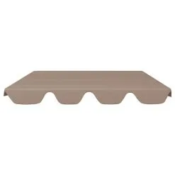 VIDAXL Toit De Rechange De Balançoire Taupe 188/168x110/145 Cm -Jeux d'imitation Soldes B2CD 1256