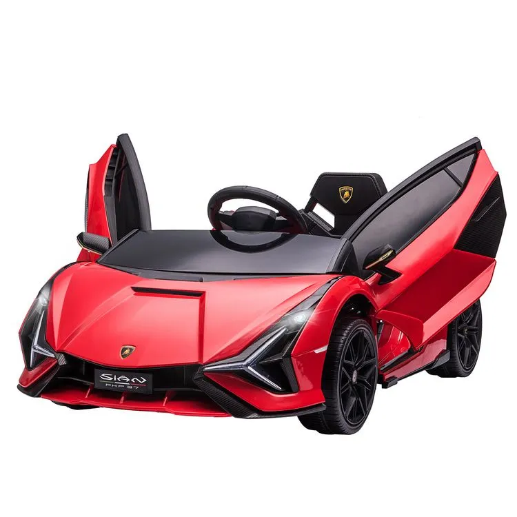 HOMCOM Voiture électrique Enfants De Sport Supercar 12 V - V. Max. 8 Km/h Effets Sonores + Lumineux Rouge 3 HOMCOM Voiture électrique Enfants De Sport Supercar 12 V - V. Max. 8 Km/h Effets Sonores + Lumineux Rouge