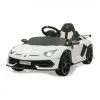 Jamara Ride-on Lamborghini Aventador SVJ Blanc 12V 2,4GHz -Jeux d'imitation Soldes B2CD 1354
