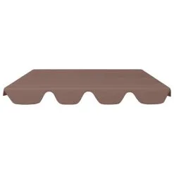 VIDAXL Toit De Rechange De Balançoire Marron 150/130x70/105cm 270 G/m² -Jeux d'imitation Soldes B2CD 1383