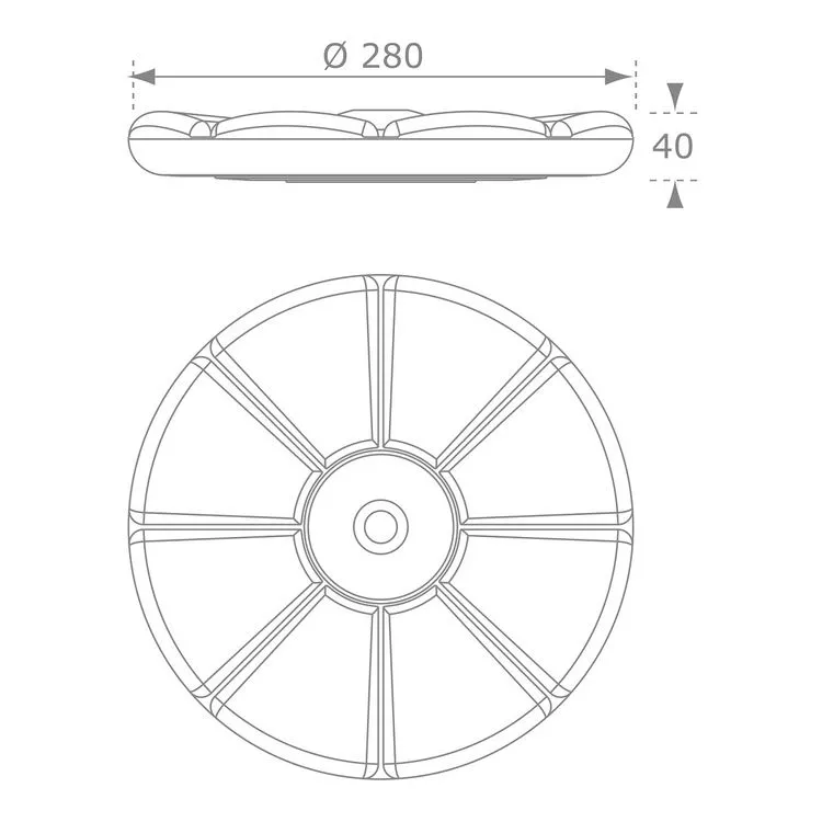 PRAGMA Siège Balançoire Rond Vert Sapin 6 PRAGMA Siège Balançoire Rond Vert Sapin – Image 4