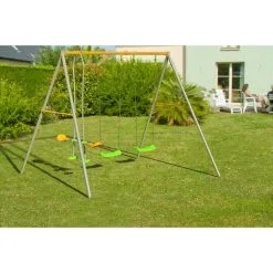 Trigano Portique Balançoire Métal LYSKO