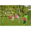 Trigano Portique Balançoire Métal Avec Toboggan RAPHAEL 2 Trigano Portique Balançoire Métal Avec Toboggan RAPHAEL -Jeux d'imitation Soldes B2CD 1508