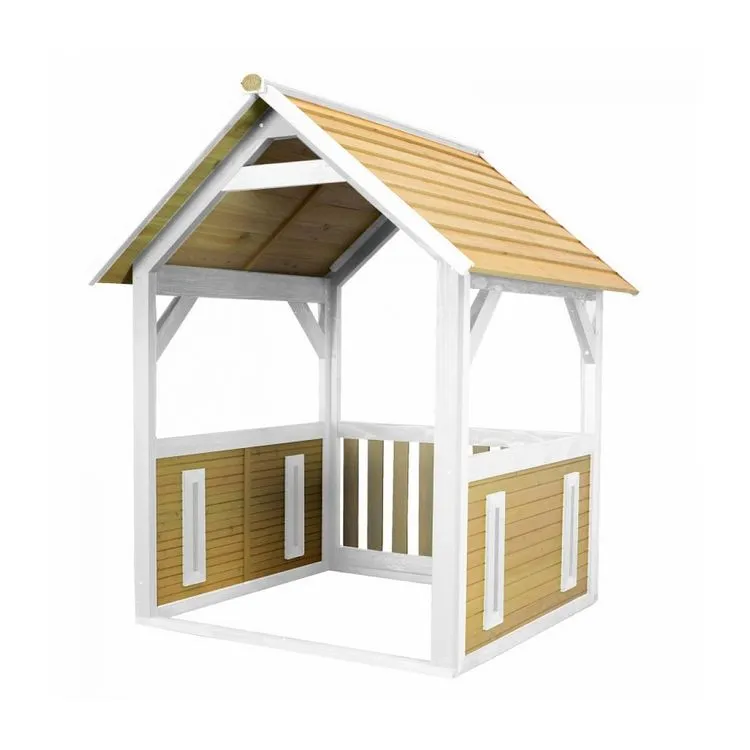 Axi House Maisonnette Jane Brun Blanc 3 Axi House Maisonnette Jane Brun Blanc