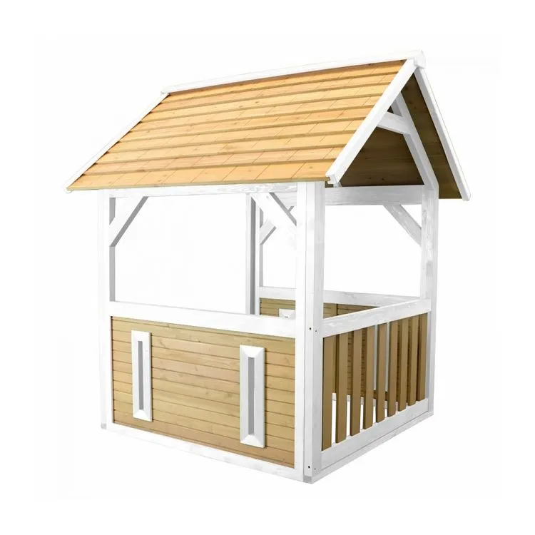 Axi House Maisonnette Jane Brun Blanc 4 Axi House Maisonnette Jane Brun Blanc – Image 2