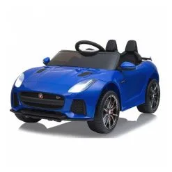 Jamara Ride-on Jaguar F-typee SVR Bleu 12V