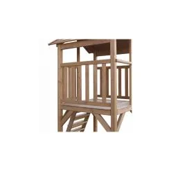 Axi House AXI Beach Tower Avec Balancoire Simple Marron Toboggan Gris -Jeux d'imitation Soldes B2CD 1541