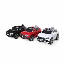 Alice's Garden AUDI Q8 Voiture électrique 12V, 1 Place, 4x4 Pour Enfants Avec Autoradio Et Télécommande -Jeux d'imitation Soldes B2CD 1579