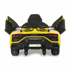 Jamara Ride-on Lamborghini Aventador SVJ Jaune 12V 2,4GHz -Jeux d'imitation Soldes B2CD 1610