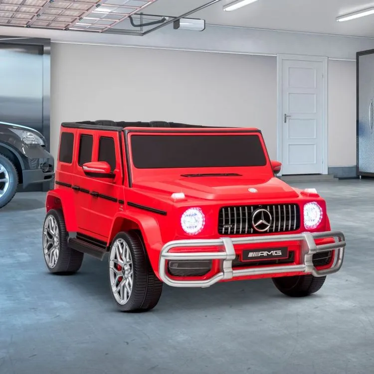 MERCEDES-BENZ Mercedes Benz Voiture Electrique 4x4 Mercedes AMG - 2 Places - 2x 45W, Marche AV/AR, Phares Et Système Audio 5 MERCEDES-BENZ Mercedes Benz Voiture Electrique 4x4 Mercedes AMG - 2 Places - 2x 45W, Marche AV/AR, Phares Et Système Audio – Image 3