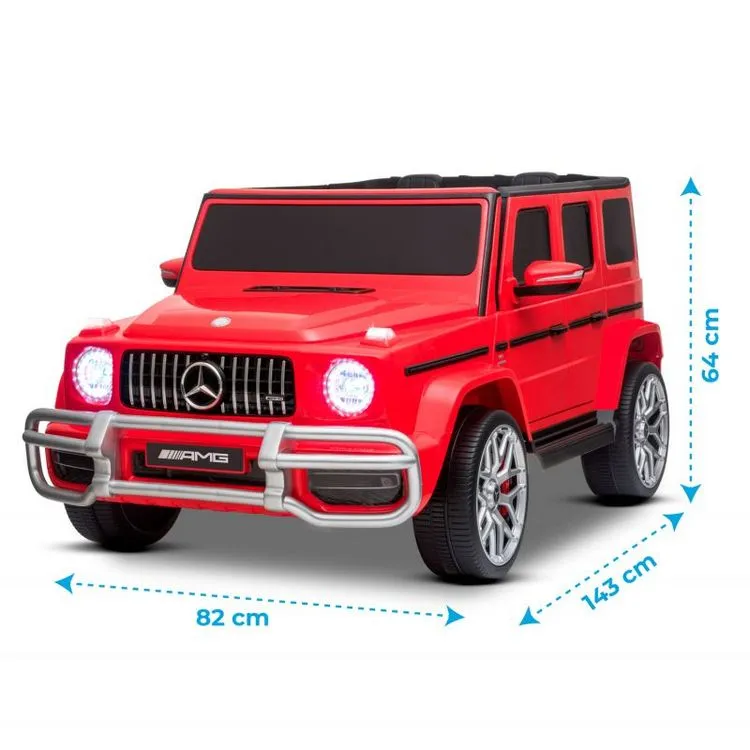 MERCEDES-BENZ Mercedes Benz Voiture Electrique 4x4 Mercedes AMG - 2 Places - 2x 45W, Marche AV/AR, Phares Et Système Audio 6 MERCEDES-BENZ Mercedes Benz Voiture Electrique 4x4 Mercedes AMG - 2 Places - 2x 45W, Marche AV/AR, Phares Et Système Audio – Image 4