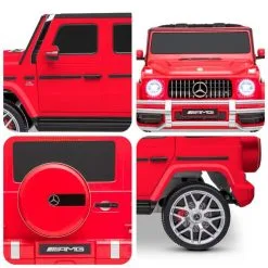 MERCEDES-BENZ Mercedes Benz Voiture Electrique 4x4 Mercedes AMG - 2 Places - 2x 45W, Marche AV/AR, Phares Et Système Audio 12 MERCEDES-BENZ Mercedes Benz Voiture Electrique 4x4 Mercedes AMG - 2 Places - 2x 45W, Marche AV/AR, Phares Et Système Audio -Jeux d'imitation Soldes B2CD 1639