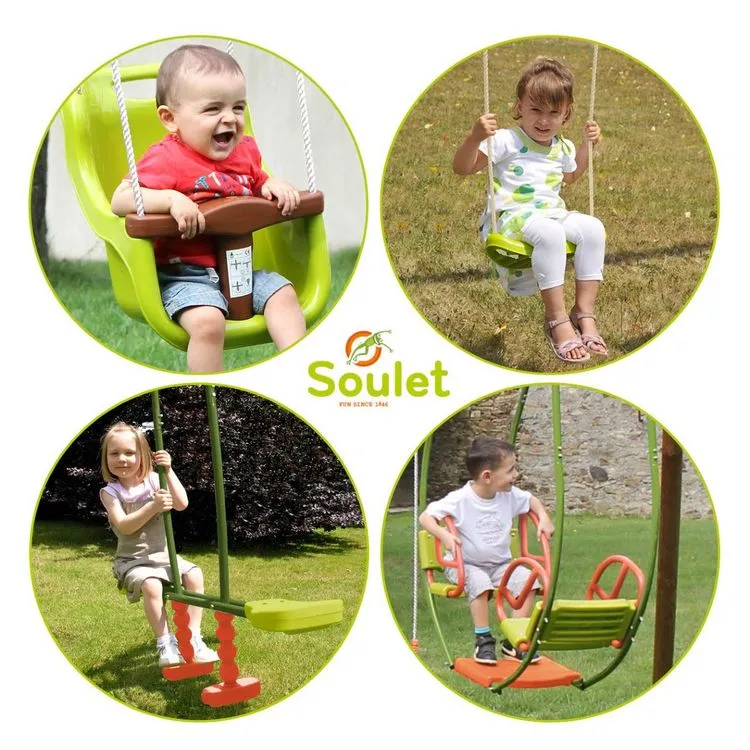 Soulet Portique En Bois SUZANNE - 3,77x1,89x2,20 7 Soulet Portique En Bois SUZANNE - 3,77x1,89x2,20 – Image 5