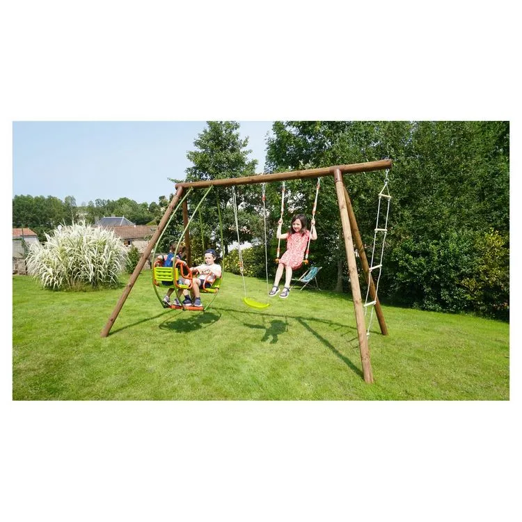 Soulet Portique En Bois JULIETTE - 3,48x1,89x2,20 3 Soulet Portique En Bois JULIETTE - 3,48x1,89x2,20