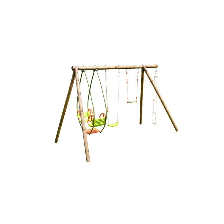 Soulet Portique En Bois JULIETTE - 3,48x1,89x2,20 4 Soulet Portique En Bois JULIETTE - 3,48x1,89x2,20 – Image 2