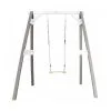 Axi House AXI Portique Simple En Bois 1 Balançoire Gris Blanc 160x181x207cm 2 Axi House AXI Portique Simple En Bois 1 Balançoire Gris Blanc 160x181x207cm -Jeux d'imitation Soldes B2CD 1744