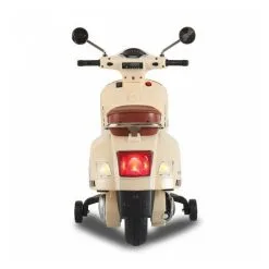 Jamara Ride-on Vespa GTS 125 Beige 12V -Jeux d'imitation Soldes B2CD 1778