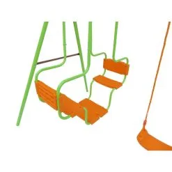 Habitat Et Jardin Portique Acier Eva - 1.96m - 3 Agrès -Jeux d'imitation Soldes B2CD 1848