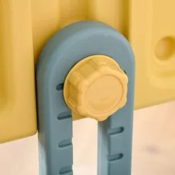 HOMCOM Portique Enfant Toboggan Et Balançoire Avec Panier De Basket-ball Aire De Jeux 3 En 1 Usage Intérieur Et Extérieur Dim. 200 X 150 X 100 Cm -Jeux d'imitation Soldes B2CD 1875