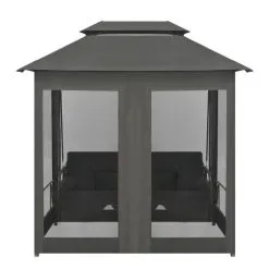 VIDAXL Balancelle Convertible A Auvent Anthracite 220x160x240 Cm Acier 12 VIDAXL Balancelle Convertible A Auvent Anthracite 220x160x240 Cm Acier -Jeux d'imitation Soldes B2CD 1898