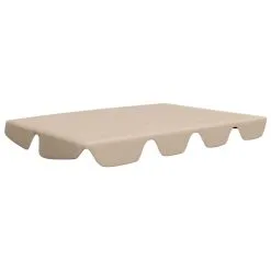 VIDAXL Toit De Rechange De Balançoire Beige 188/168x110/145 Cm -Jeux d'imitation Soldes B2CD 2090