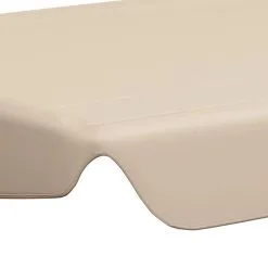 VIDAXL Toit De Rechange De Balançoire Beige 188/168x110/145 Cm -Jeux d'imitation Soldes B2CD 2093