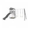 Axi House AXI Structure De Jeu Beach Tower Blanc Gris Avec 2 Balancoires Et Toboggan Gris 2 Axi House AXI Structure De Jeu Beach Tower Blanc Gris Avec 2 Balancoires Et Toboggan Gris -Jeux d'imitation Soldes B2CD 2118