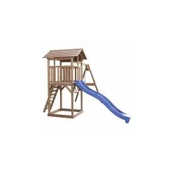 Axi House AXI Beach Tower Avec Balancoire Double Marron Bleu Toboggan 10 Axi House AXI Beach Tower Avec Balancoire Double Marron Bleu Toboggan -Jeux d'imitation Soldes B2CD 2150