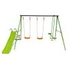 Habitat Et Jardin Portique Acier Enzo - 1.95m - 4 Agrès -Jeux d'imitation Soldes B2CD 2167