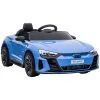 HOMCOM Véhicule électrique Enfant Audi RS E-tron GT V. Max. 5 Km/h Télécommande Effets Sonores + Lumineux Bleu -Jeux d'imitation Soldes B2CD 2207