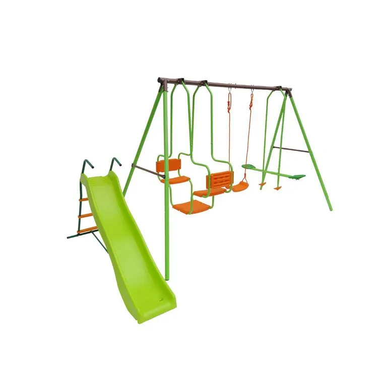 Habitat Et Jardin Portique Acier Ludo - 1.96m - 4 Agrès 4 Habitat Et Jardin Portique Acier Ludo - 1.96m - 4 Agrès – Image 2