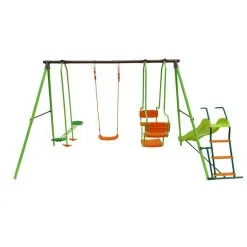 Habitat Et Jardin Portique Acier Ludo - 1.96m - 4 Agrès 8 Habitat Et Jardin Portique Acier Ludo - 1.96m - 4 Agrès -Jeux d'imitation Soldes B2CD 2280