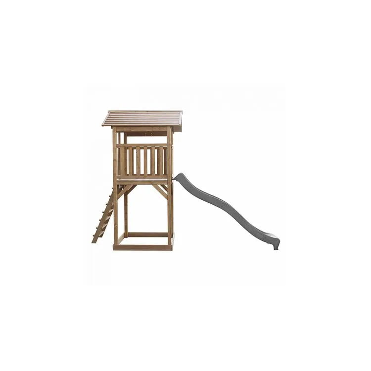 Axi House AXI Beach Tower Marron Toboggan Gris 7 Axi House AXI Beach Tower Marron Toboggan Gris – Image 5