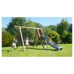 Soulet Portique En Bois FLEUR - 2,86x3,51x2,24