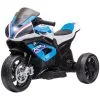 HOMCOM Moto électrique Pour Enfant BMW HP4 Race 3 Roues 6 V 2,5 Km/h Phare Effets Sonores Bleu
