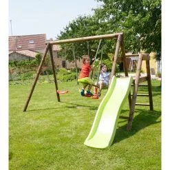 Soulet Portique En Bois FIGUE - 2,82x2,83x1,95