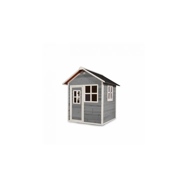 Exit Maisonnette En Bois Loft 100 - Gris 3 Exit Maisonnette En Bois Loft 100 - Gris