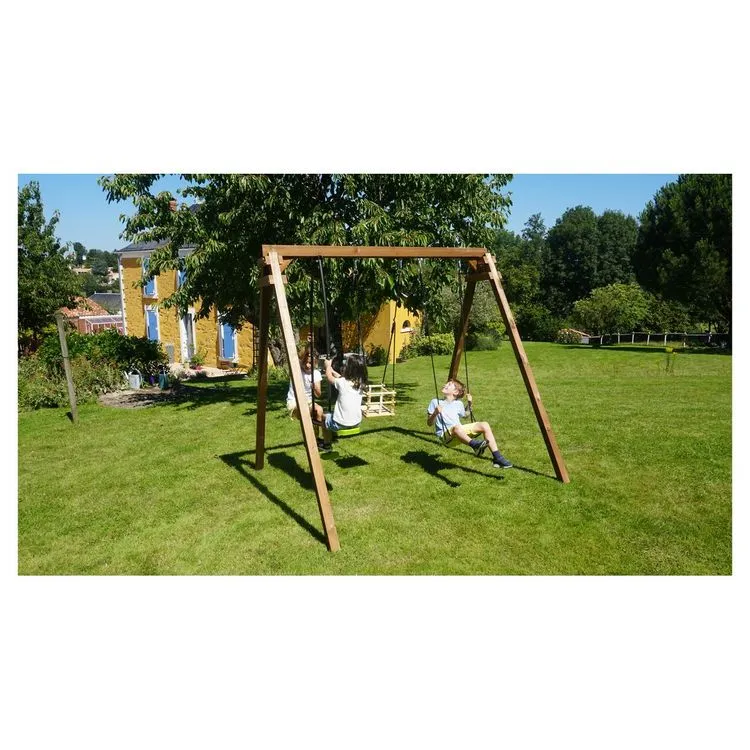 Soulet Portique En Bois PIERRE - 2,40x2,07x2,24 3 Soulet Portique En Bois PIERRE - 2,40x2,07x2,24