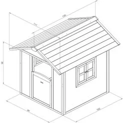 PRAGMA Maison Enfant En Bois Lodge Blanche 7 PRAGMA Maison Enfant En Bois Lodge Blanche -Jeux d'imitation Soldes B2CD 2520