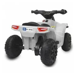 Jamara Ride-on Mini Quad Runty Blanc 6V -Jeux d'imitation Soldes B2CD 2569