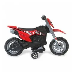 Jamara Ride-on Moto Power Bike Rouge 6V -Jeux d'imitation Soldes B2CD 2574